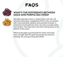 Load image into Gallery viewer, Sea Moss Gel Superfood (Purple or Gold)