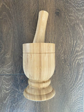 Load image into Gallery viewer, Pilon et Mortier en Bois