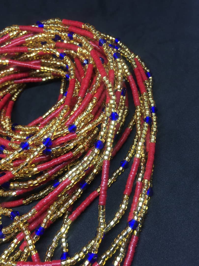 Perle Haïti Waist Beads (with Thread finish)
