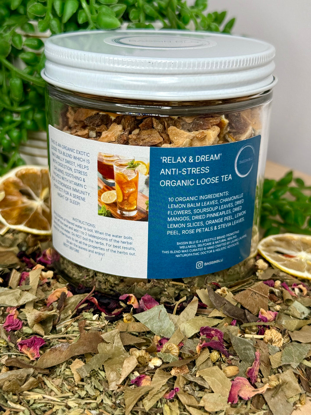 'Relax & Dream' Anti-Stress Organic Loose Tea