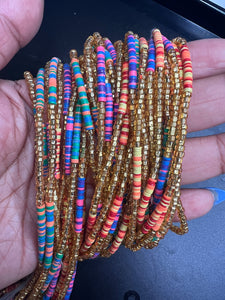 Wakanda Forever Waist Beads Set of 3